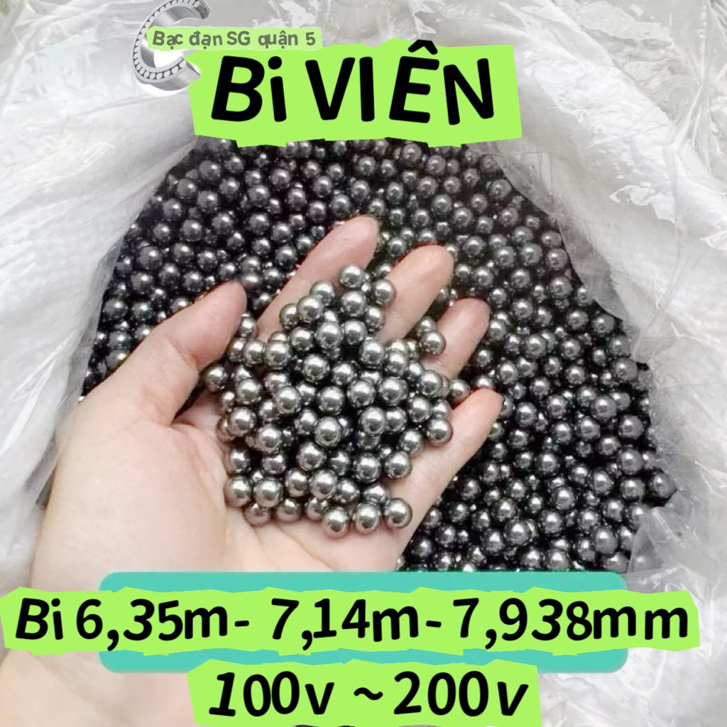 HÀNG CHUẨN SIZE BÓNG ,ĐẸP*BI SẮT GIÁ RẺ TÚI 100 VIÊN, 200 VIÊN BI 6-7-8MM