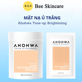 [HÀNG CÔNG TY] Mặt Nạ Ủ Trắng Ahohwa Dưỡng Ẩm, Trắng Da, Mờ Thâm Tone-Up Brightening Cream Bee Skincare