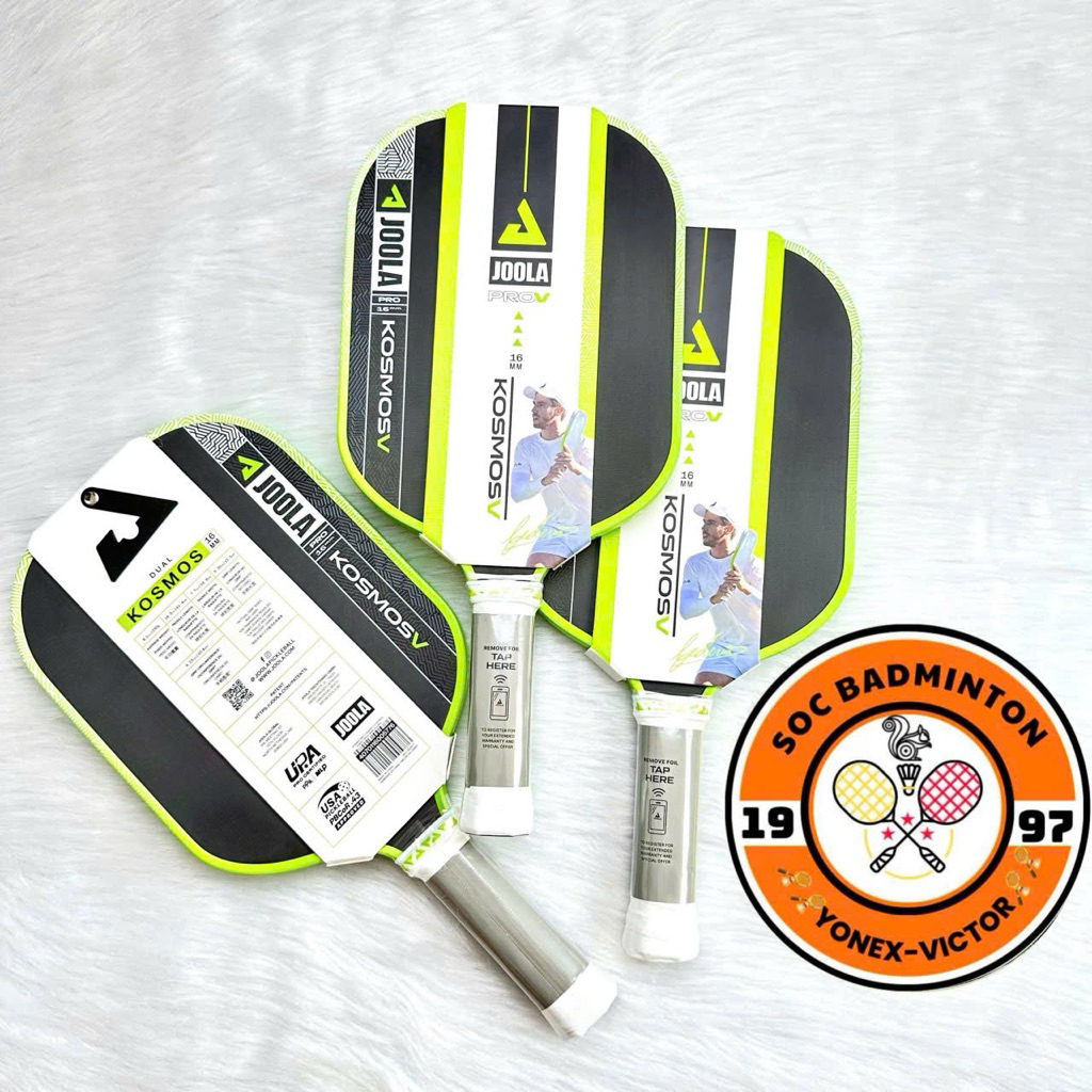 Vợt Pickleball Joola Kosmos Pro V Federico Staksrud Surge Green 16mm