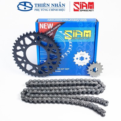 Nhông sên dĩa SIAM xe Exciter 150 (14T-42T, 428S-122L)