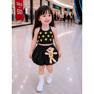 sét đùi bí áo in mặt cười