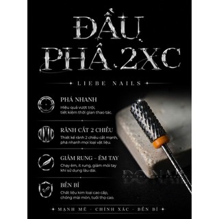 Đầu Mài Nail (Phá - Mịn - Khóe - Gầm - Da)