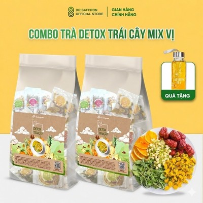Set trà Detox thảo mộc Mộc Hương sơn mix vị từ trái cây và thảo dược