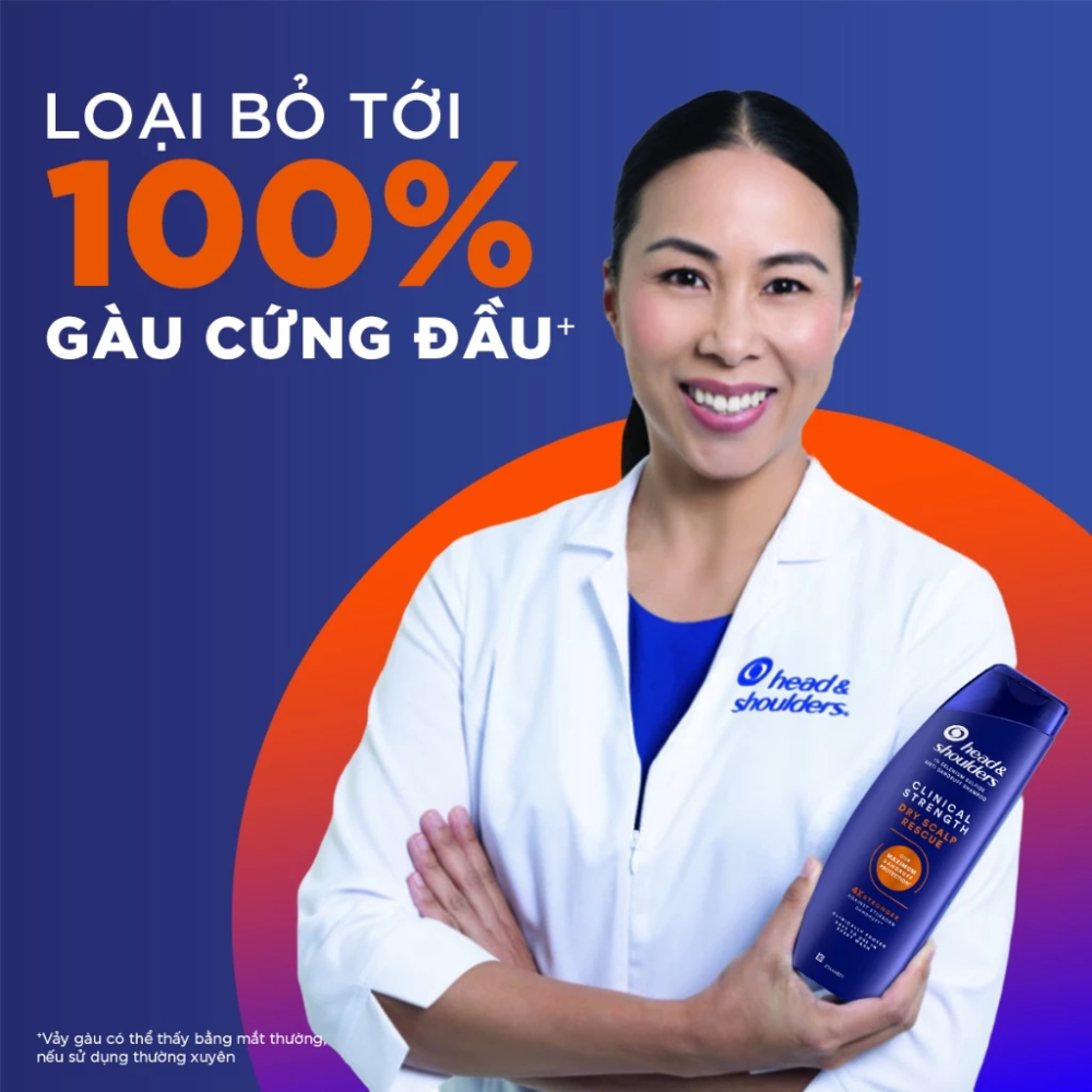 Ảnh 3 của Dầu Gội Mỹ Head&Shoulders Clinical Dành Cho Da Đầu Gàu, Ngứa, Da Khô, Dầu Nhờn 400ml