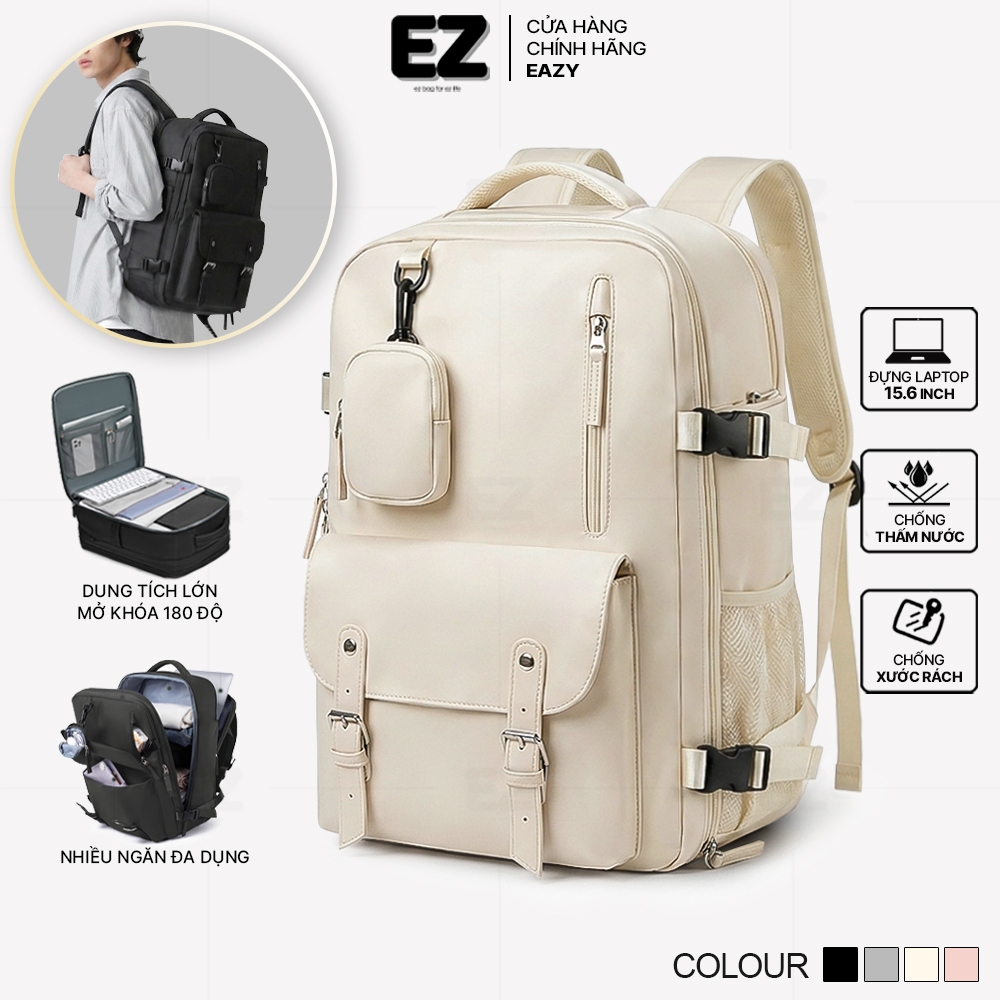 Balo đựng laptop đi học đi làm thời trang BLA12 EZ BALO Balo đi học nam nữ , Balo laptop cao cấp