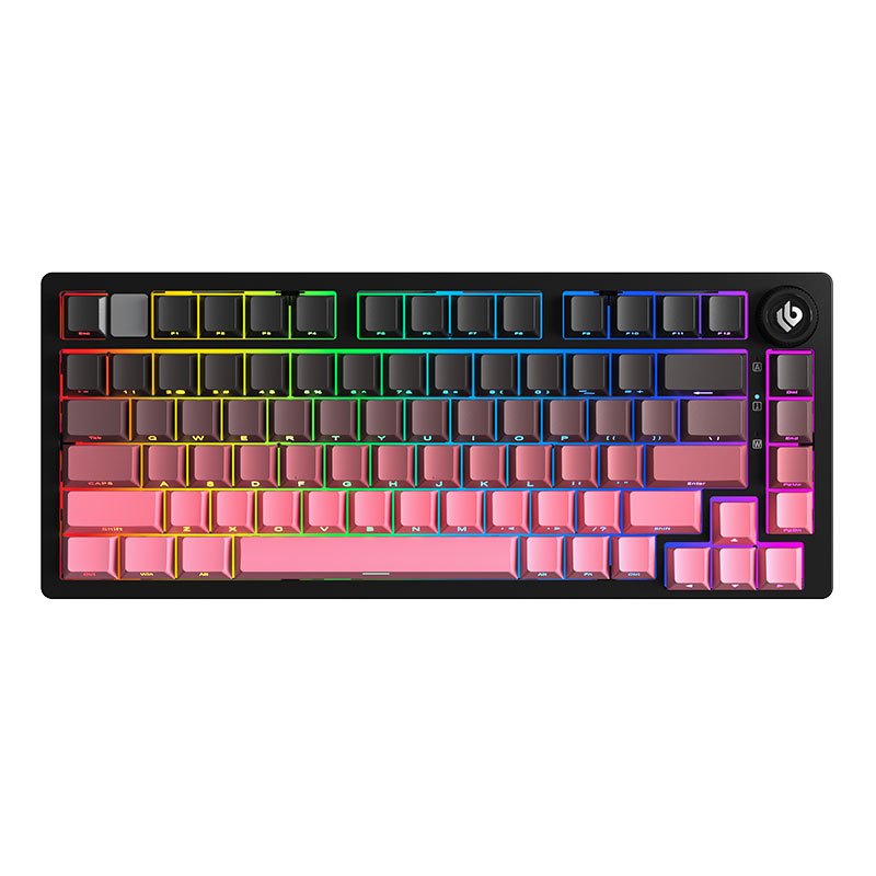 🔥Bàn Phím Cơ Leobog HI75C Pro | Full Nhôm CNC | 3 Mode kết nối | RGB | Hot Swap | Núm Xoay | BigBuy360 - bigbuy360.vn