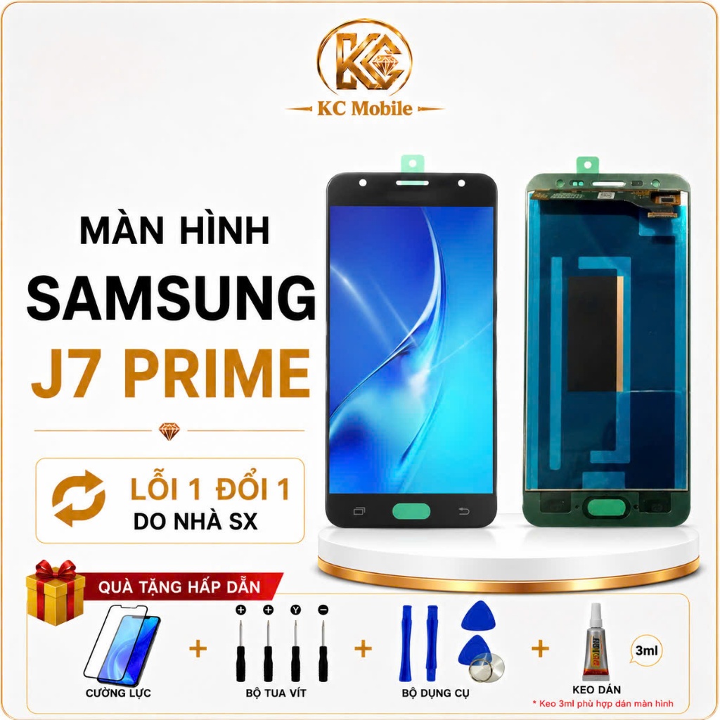 Màn Hình Samsung J7 Prime G610 G610F G6100 Full Bộ Cảm Ứng LCD Thay Thế Chất Lượng Cao