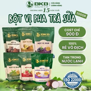 (BAO BÌ MOI)  Bột vị pha trà sữa BKB các vị 1kg