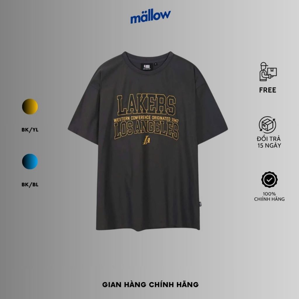 ÁO PHÔNG THỂ THAO LAKERS LOSANGELES TSHIRT , CHẤT LIỆU MÁT MẺ PHÙ HỢP MÙA HÈ. HÌNH IN SẮC NÉT NỔI BẬ