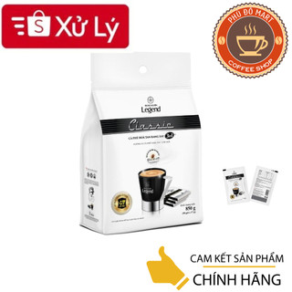 Cà phê sữa hòa tan trung nguyên legend classic - bịch 50 gói .