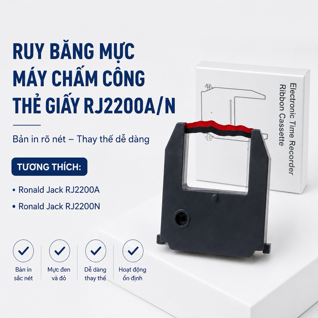 Mực máy chấm công Ronald Jack RJ2200A/N
