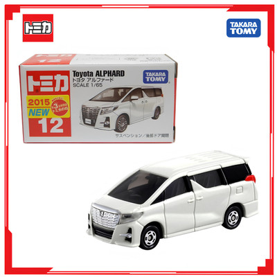 Xe mô hình Tomica No.12 Toyota Alphard 824848 Fullbox Chính Hãng Takara Tomy - Victoys