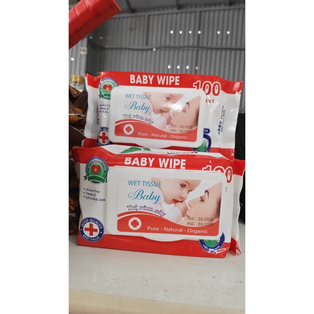Khăn ướt 100 tờ BoBo