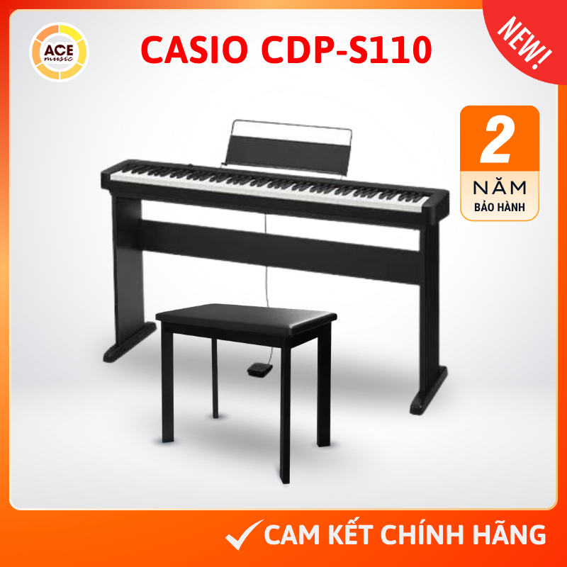 Đàn Piano điện Casio CDP-S110 chính hãng mới 100%