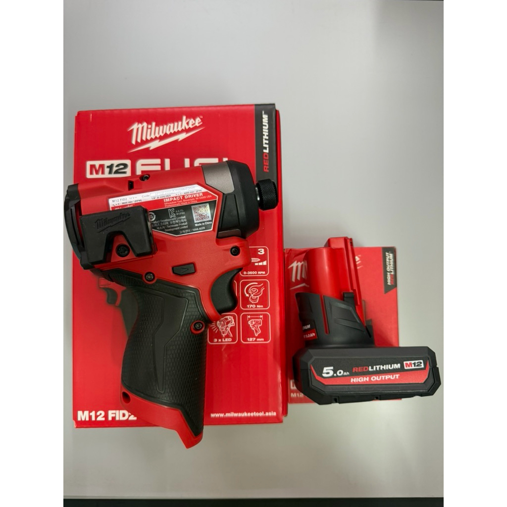 Combo 1 Máy FID2 kèm pin 5ah M12 Milwaukee chính hãng