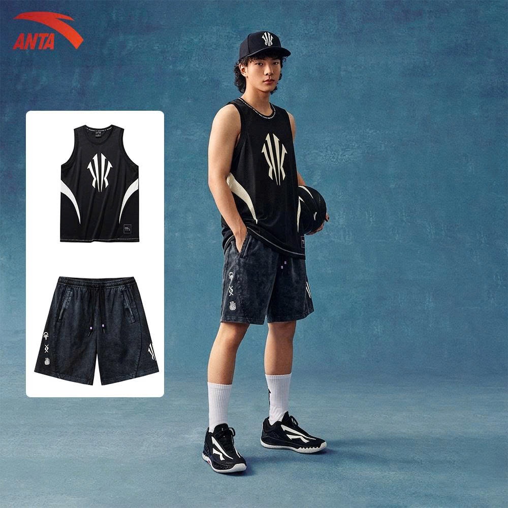 [Kyrie Irving]  ANTA set lẻ nam / nữ Áo Tanktop và quần short Bóng Rổ KAI , Nhẹ, Thoáng Mát, Khô Nha