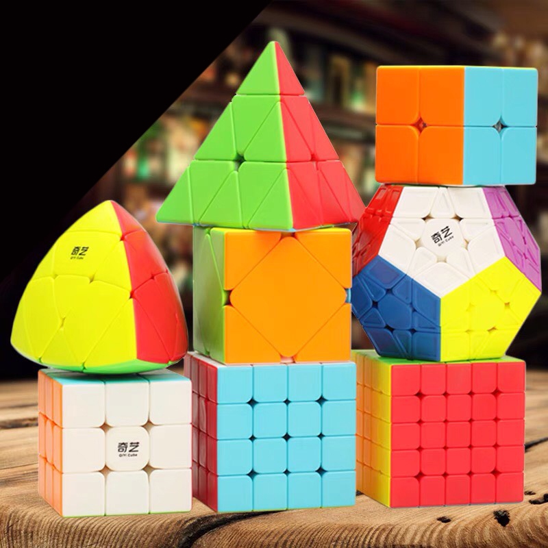 Rubik 2x2, 3x3, 4x4, 5x5, Megaminx, Kilominx biến thể - Rubik Stickerless không dán, không bong tróc