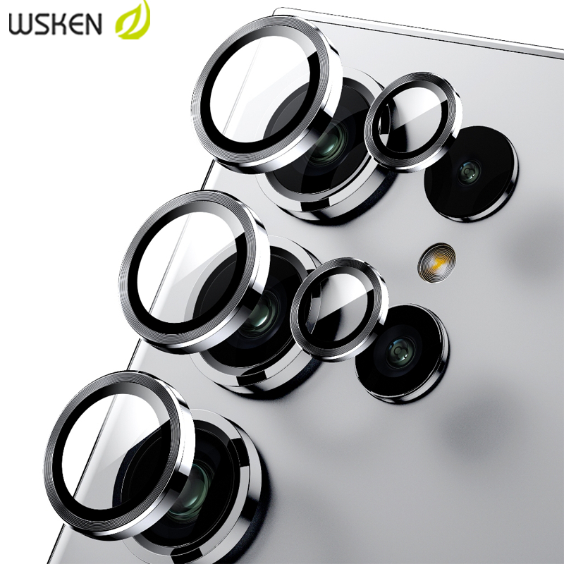 Wsken Bảo vệ ống kính camera Samsung Galaxy S23Ultra/S24Ultra/S25Ultra/S26Ultra Plus Anti Gores Kame