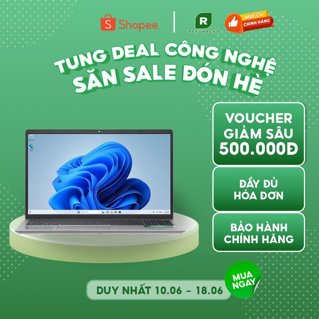 [Máy cũ] - [Trả bảo hành] Dell Inspiron 15 3520 i5 1235U/16GB/512GB/(N5I5052W1)/Bạc