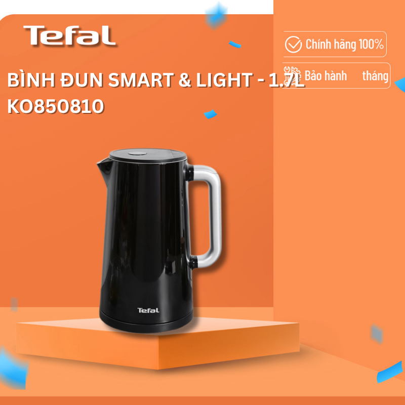 Bình đun siêu tốc Tefal Smart & Light KO850810 - 1.7L - Bảo hành Tefal Chính Hãng 2 năm