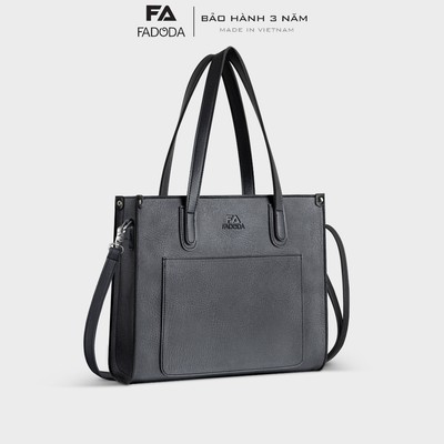 Túi xách nữ công sở đa năng FADODA FTX2 đựng vừa laptop 14 inch và tài liệu khổ a4