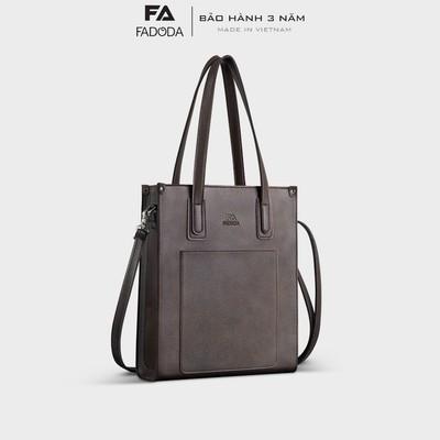 Túi xách nữ công sở đa năng FADODA FTX1 đựng vừa laptop 14 inch và tài liệu khổ a4
