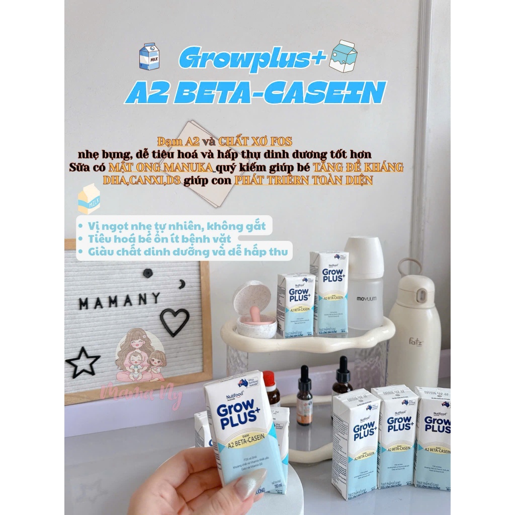 SỮA BỘT PHA SẴN NUTIFOOD GROWPLUS+ A2 BETA-CASEIN