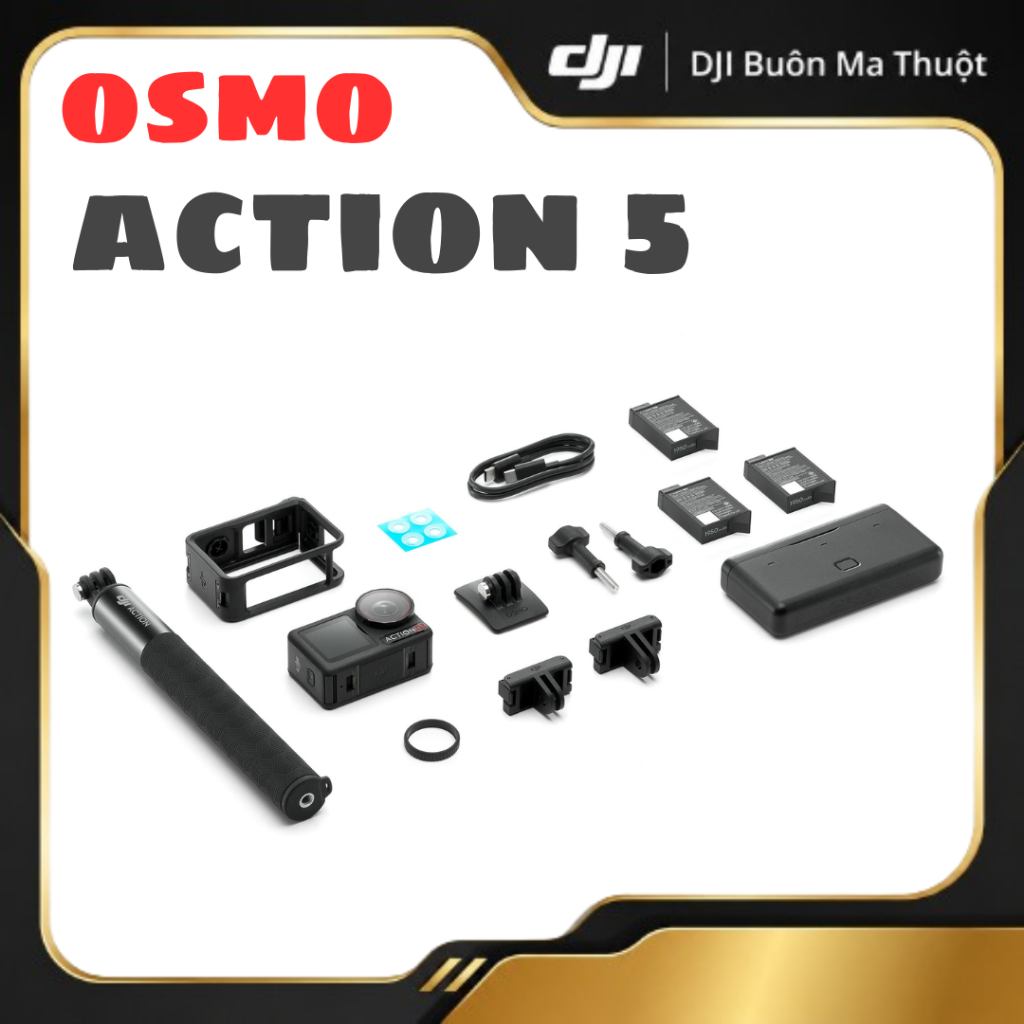 DJI Osmo Action 5 Pro | Camera hành động nhỏ gọn | Chính Hãng