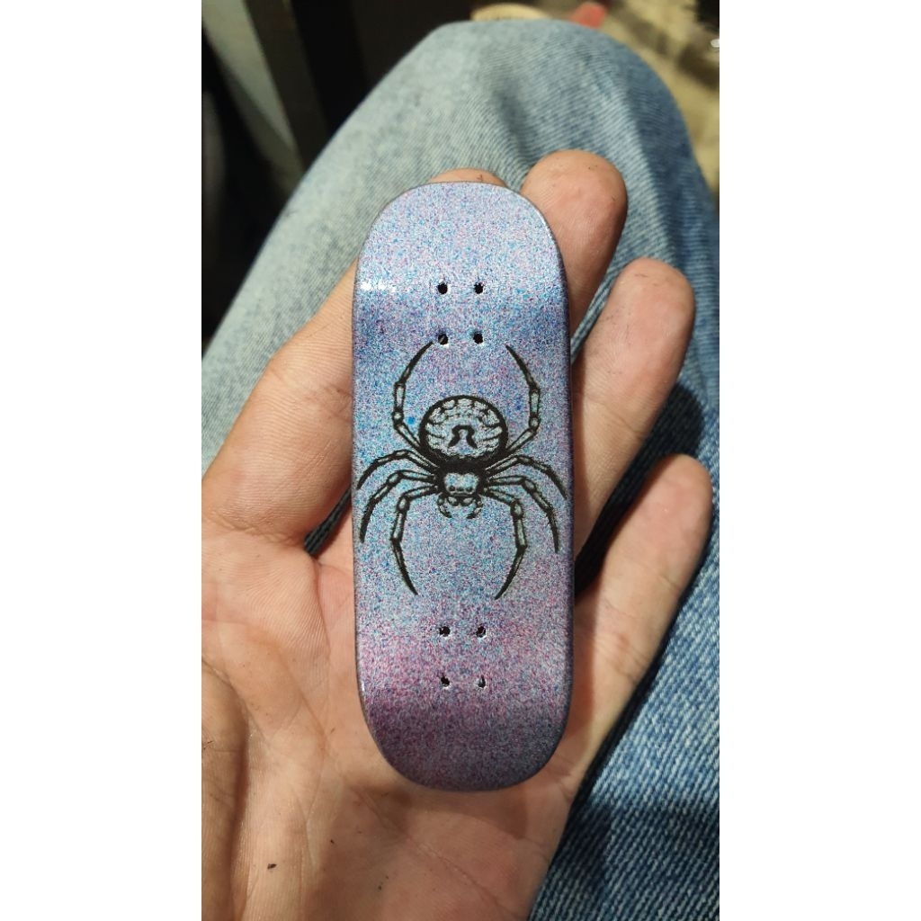 Saigon Skateboards "Spider" 34mm Fingerboard Deck