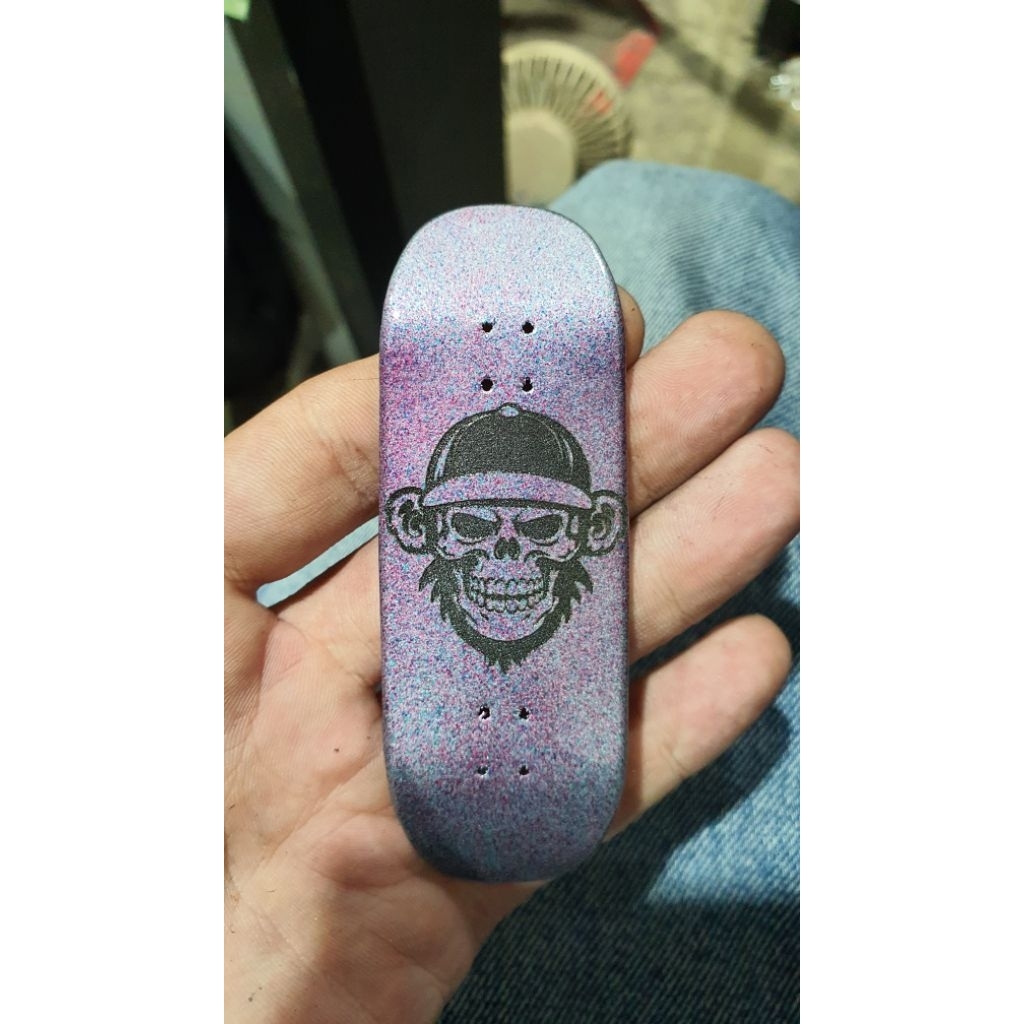 Saigon Skateboards "Death Monkey" 34mm Fingerboard Deck