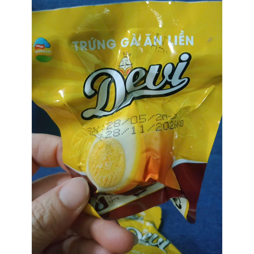 Trứng gà ăn liền Devi Dabaco (Ăn vặt, bữa sáng, bữa phụ)