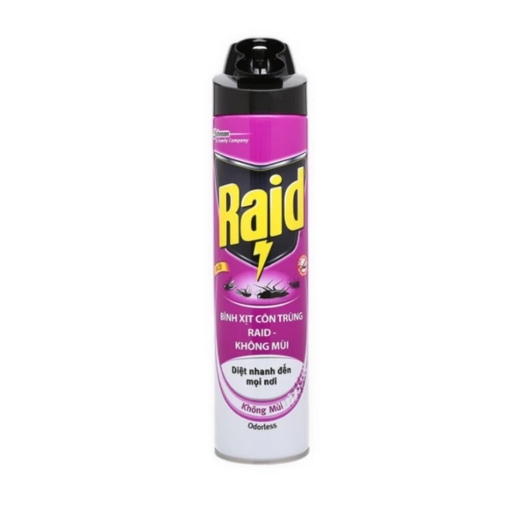 Bình xịt côn trùng raid không mùi