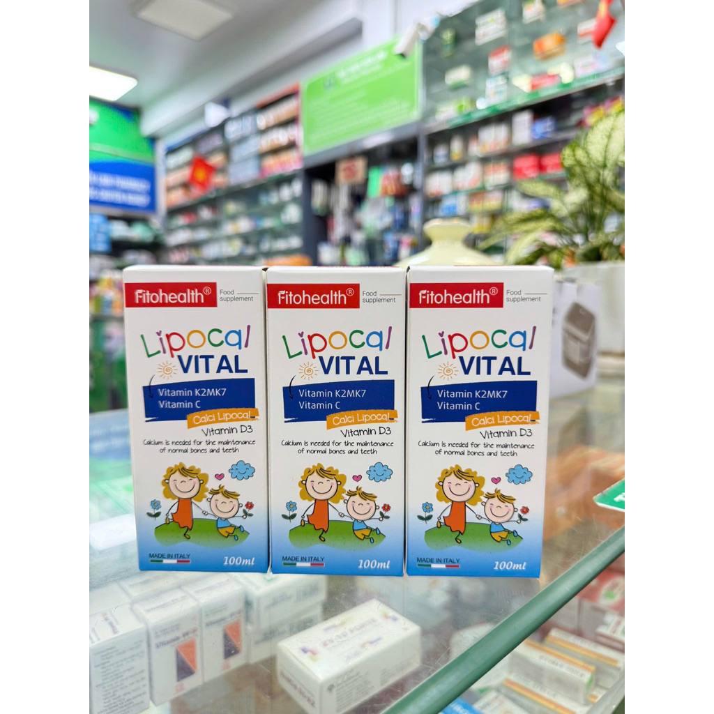 Thực phẩm bổ sung canxi Lipocal vital