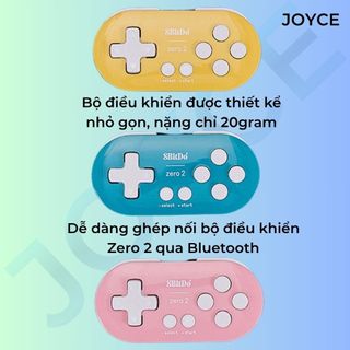 Tay Cầm Chơi Game Bluetooth Không Dây 8bitdo Zero 2