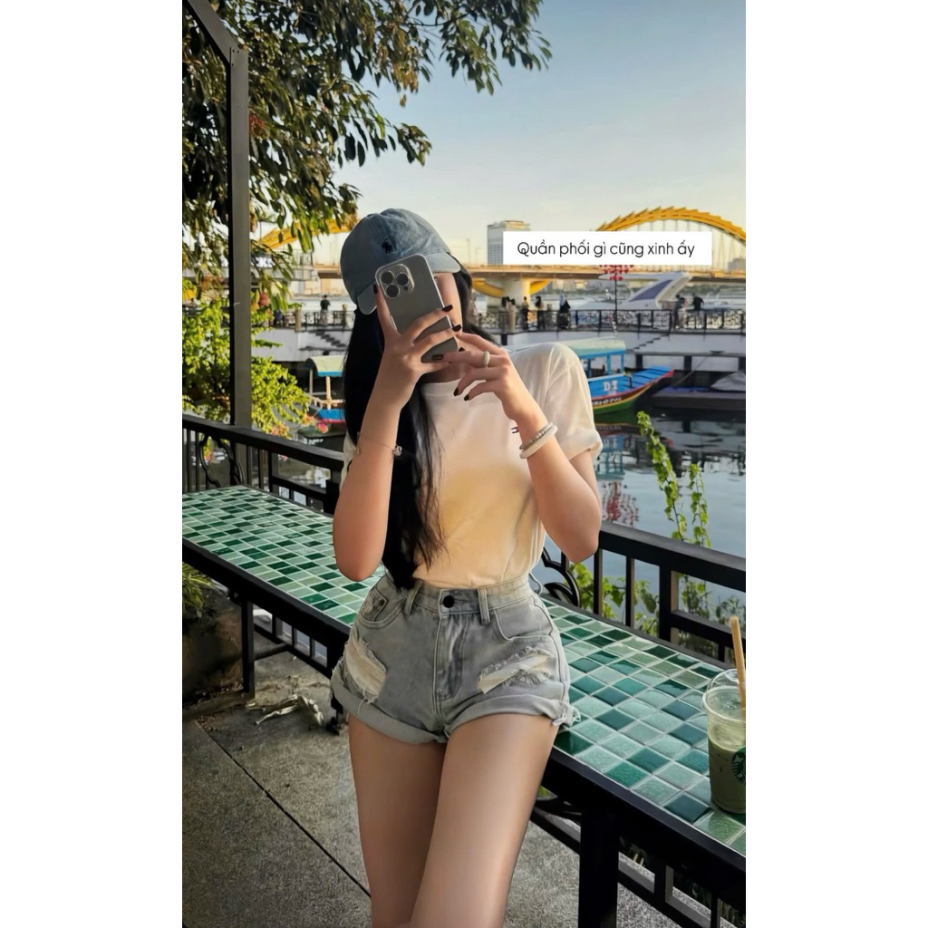 𝑮𝑨𝑽𝑨./𝑪𝑶́ 𝑺Ẵ𝑵/ QUẦN SHORT RÁCH SIU HÓT HÍT HÀNG MỚI QCL1. | BigBuy360 - bigbuy360.vn