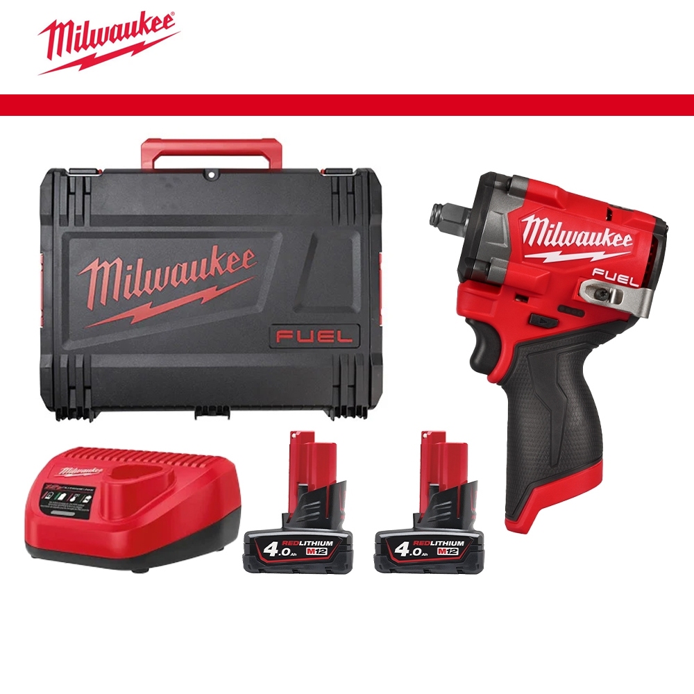 Máy Siết Bu Lông Pin Milwaukee M12 FIW2F12 FUEL 745Nm 4 Chế Độ 1/2 Inch Brushless Chính Hãng