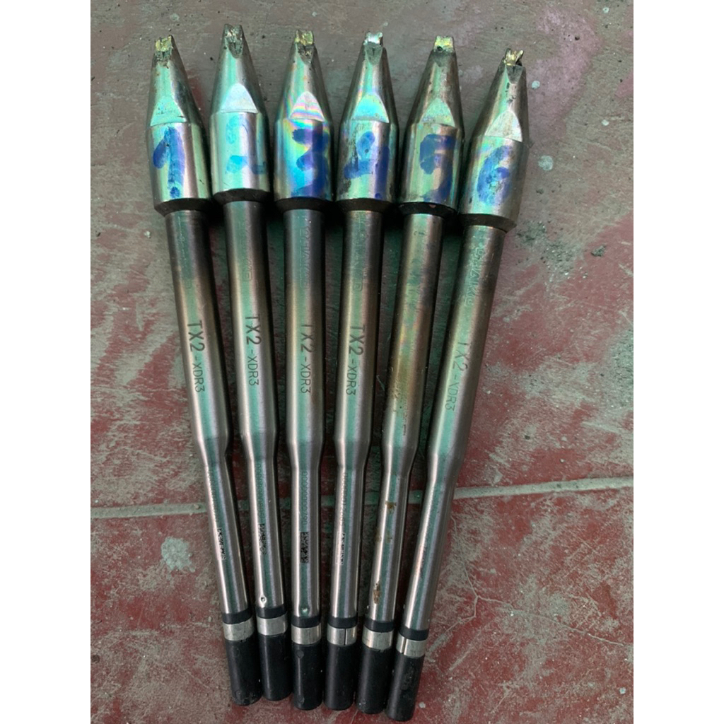 (Bài 2) Tuýp hàn HAKKO TX2-Mã XDR3 - 300W chính hãng ( xem video miêu tả độ mòn)