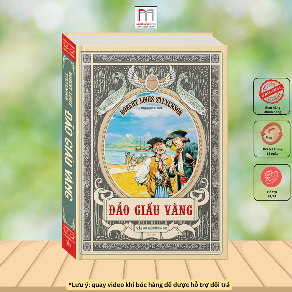 Sách - Đảo giấu vàng - Truyện phiêu lưu kho báu trên biển