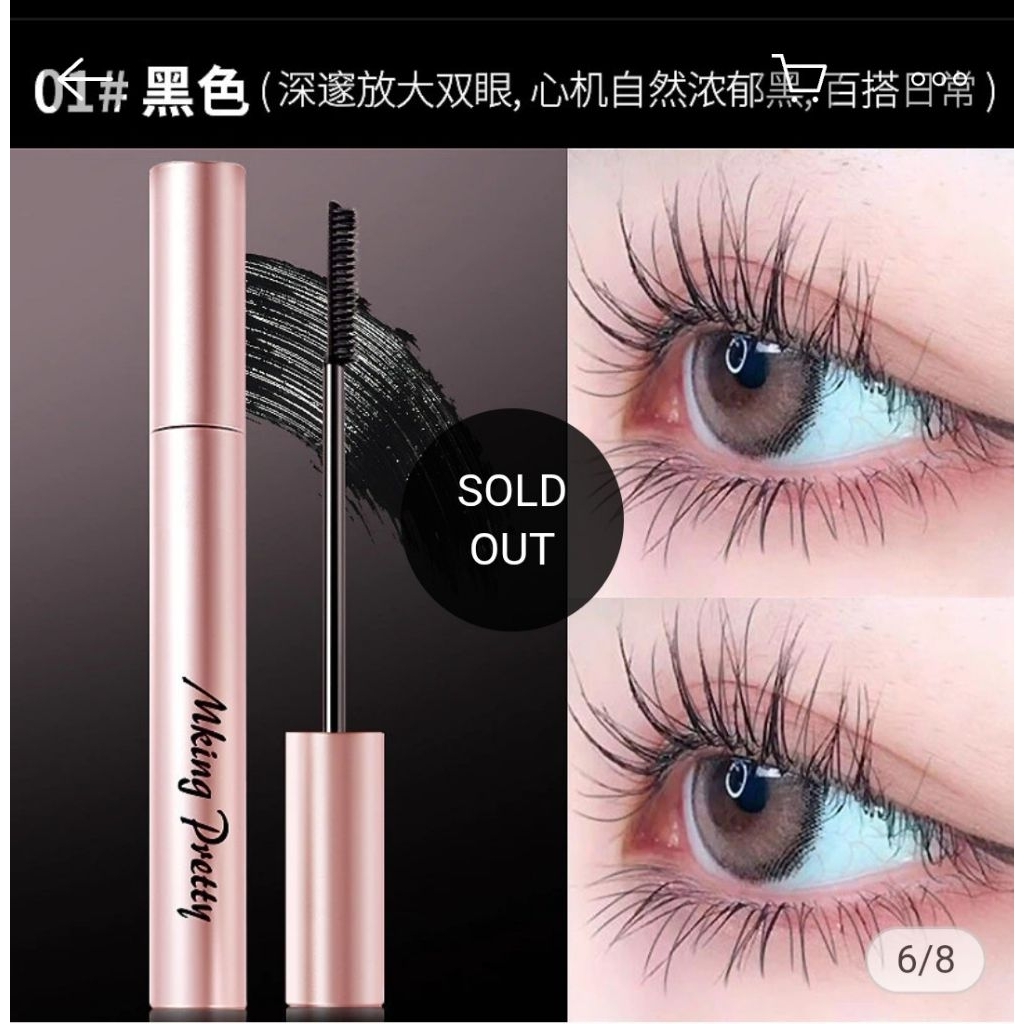 Mascara Mking Pretty Blooming Girl màu 01 đen