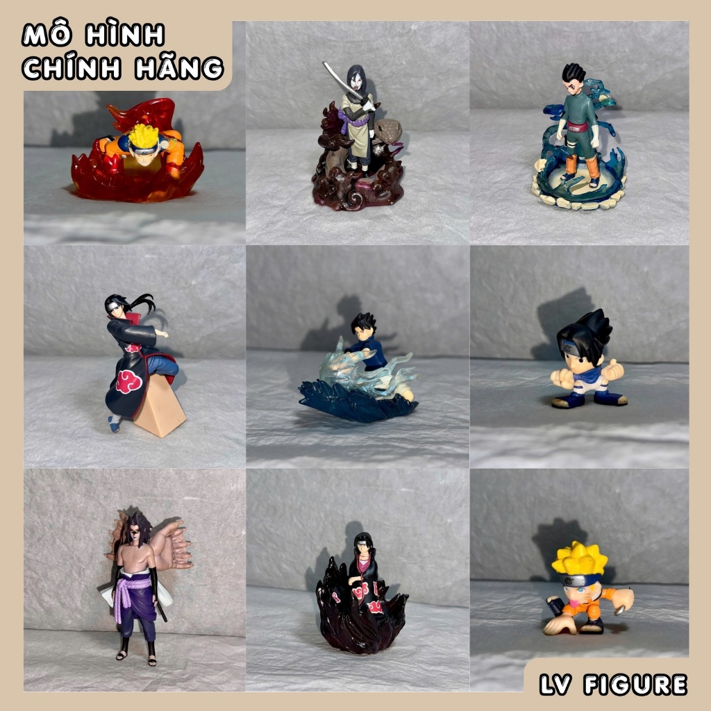 Mô hình Naruto Mini, Naruto Gashapon - Naruto Shippuden - Figure 2nd Chính Hãng Bandai