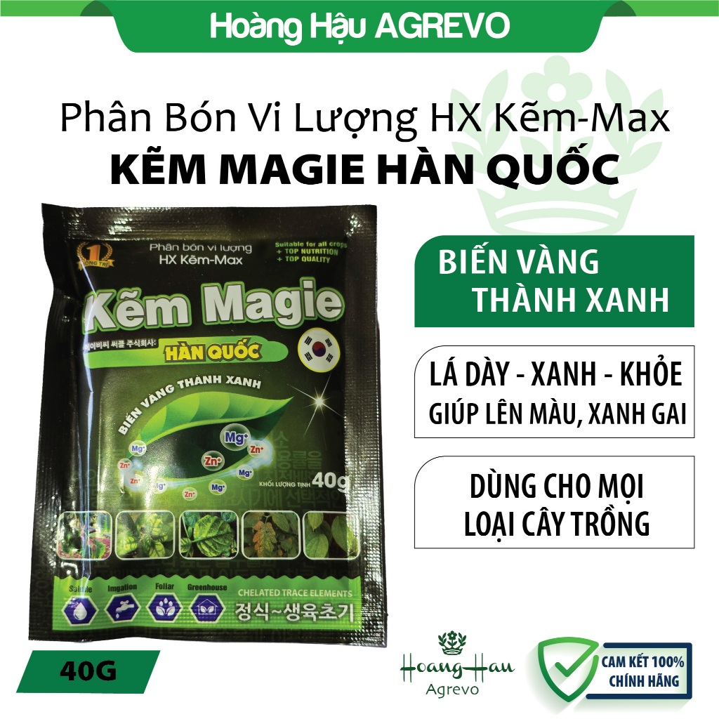 Phân Bón Vi Lượng HX Kẽm-Max KẼM MAGIE HÀN QUỐC