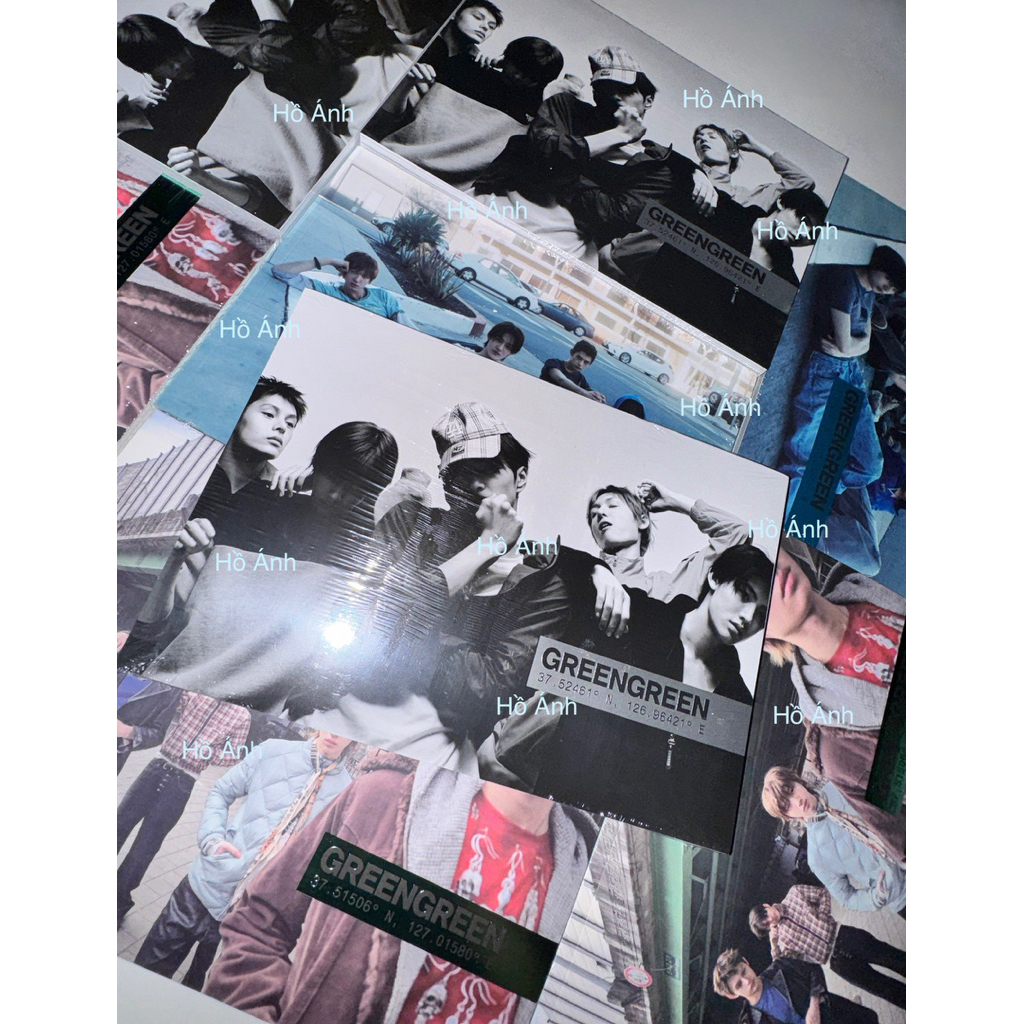 GREEN GREEN ALBUM CORTIS - PHOTOBOOK, WEVERSE