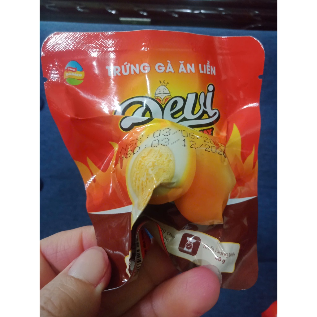 Trứng gà ăn liền Devi Dabaco (Ăn vặt, bữa sáng, bữa phụ)