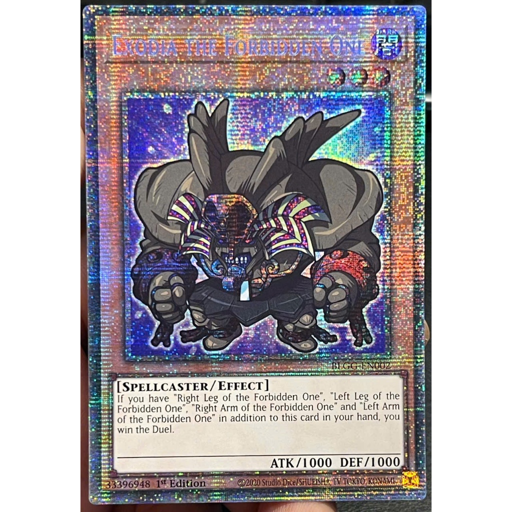 [KW2 Yugioh] [EN-UK] Thẻ BLGG-EN002 Exodia the Forbidden One (Chibi Art) : Starlight Rare Card : 1st