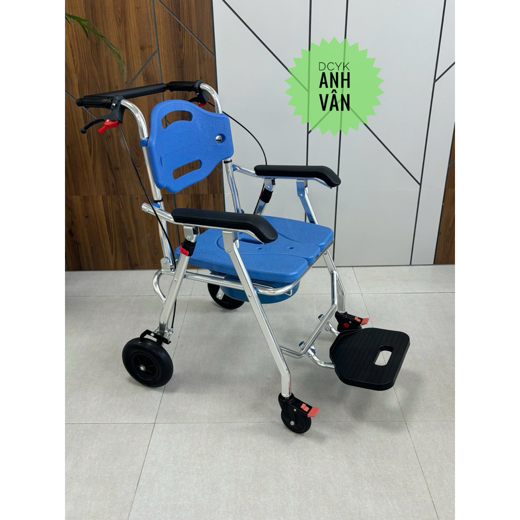 HOẢ TỐC HCM| GHẾ BÔ-GHẾ TẮM-GHẾ NGỒI-XE ĐẨY NHÔM LUCASS C-301 (C301)| VG4