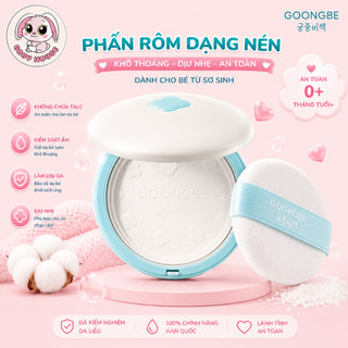 Phấn Rôm Dạng Nén GOONGBE Chiết Xuất Bột Ngô Không Chứa TALC Baby Soothing Powder 25g