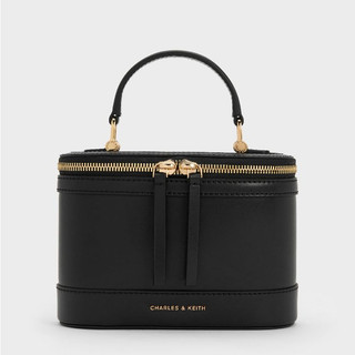 Túi Charles & Keith Cầm Tay Vanity Bag - Túi Đeo Chéo Dáng Hộp Sang Trọng
