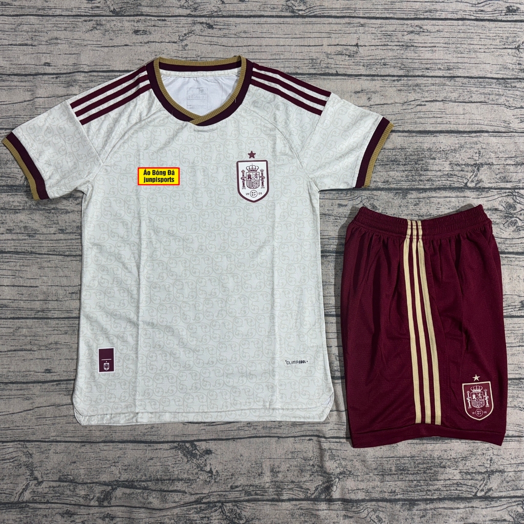 BỘ QUẦN ÁO BÓNG ĐÁ ĐỘI TUYỂN TÂY BAN NHA - MẪU AWAY 2026 - VẢI GAI THÁI CAO CẤP | BigBuy360 - bigbuy360.vn