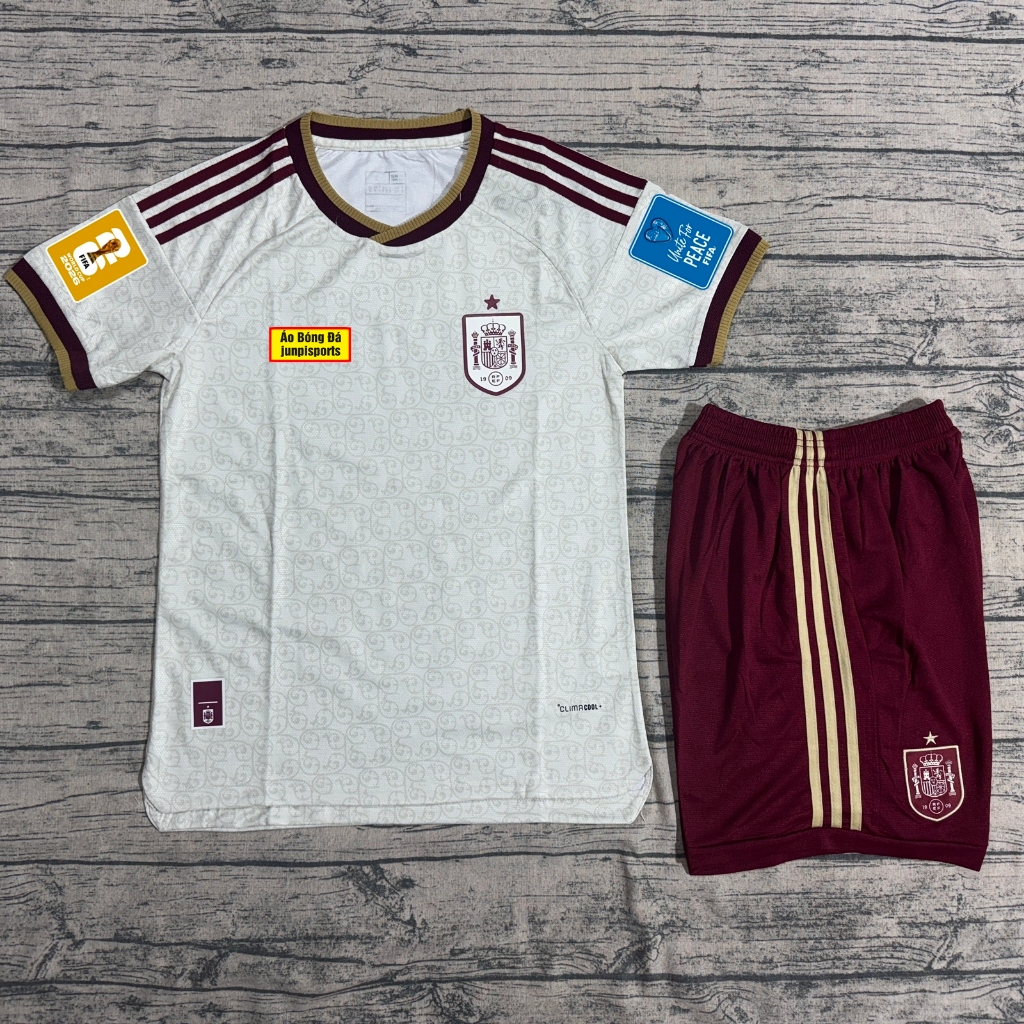 BỘ QUẦN ÁO BÓNG ĐÁ ĐỘI TUYỂN TÂY BAN NHA - MẪU AWAY 2026 - VẢI GAI THÁI CAO CẤP | BigBuy360 - bigbuy360.vn