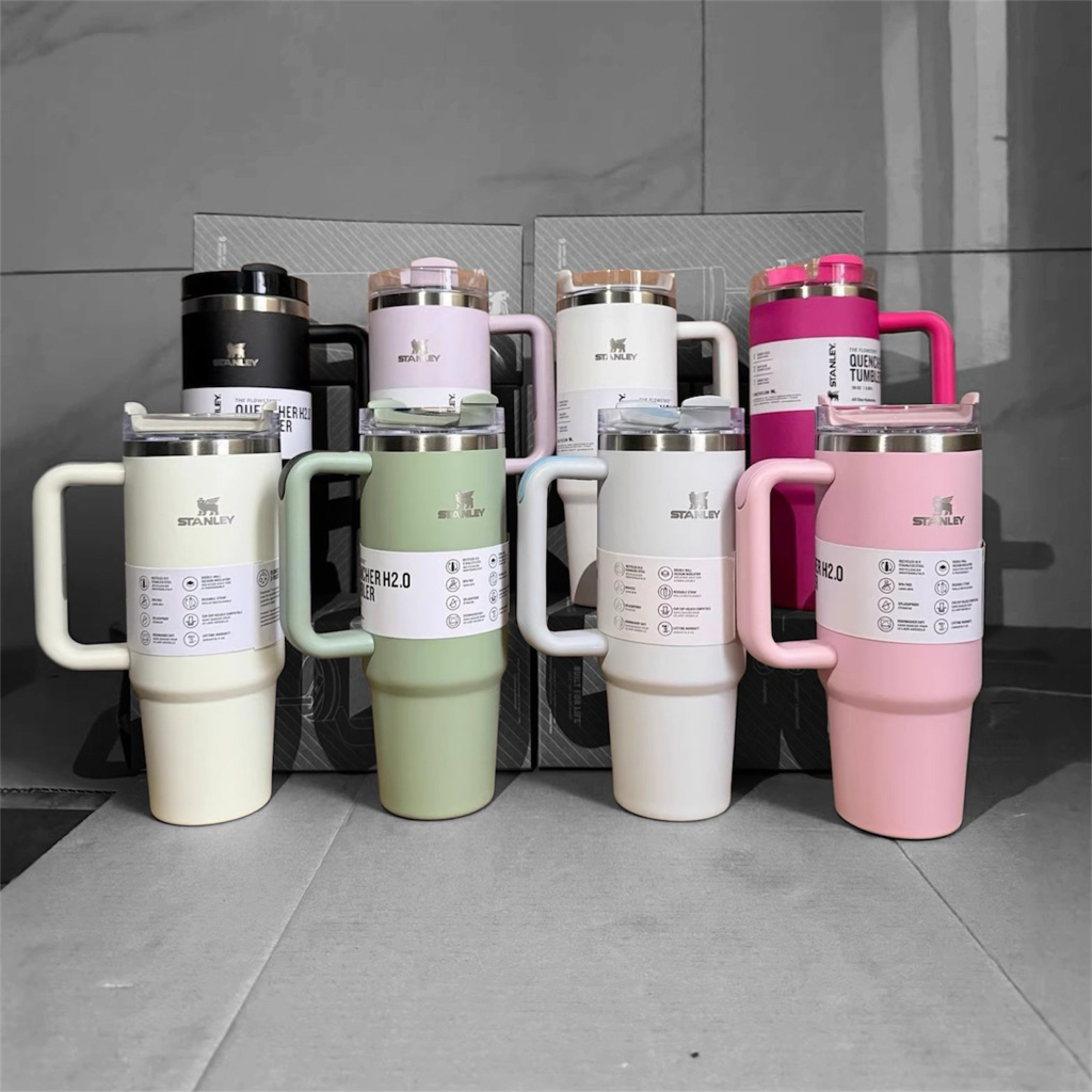 [𝗦𝗧𝗔𝗡𝗟𝗘𝗬 𝟯𝟬𝗼𝘇] Bình giữ nhiệt Stanley 30oz 880ml | bình giữ nhiệt thời trang văn phòng thể thao | đồ
